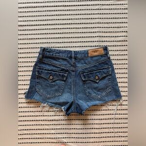 NWOT Pacsun High Rise Festival Shorts Pocket Flap 26